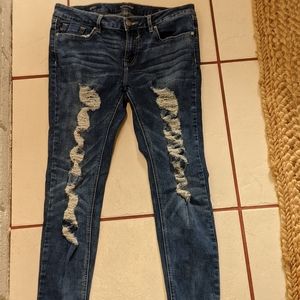 Vigoss Mid Rise Marley Super Skinny Jeans Size 30
